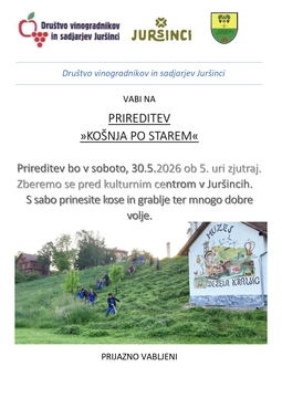 košnja po starem
